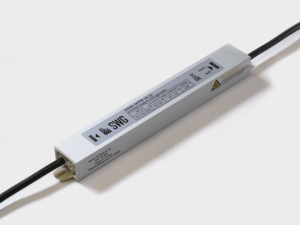 Блок питания SWG для светодиодных лент TPW, 40 W Влагозащитный, 24 V, MTPW-40-24