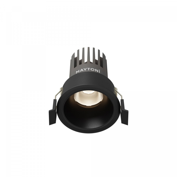 Встраиваемый светильник Maytoni Technical Dip DL123-10W-4K-B, черный