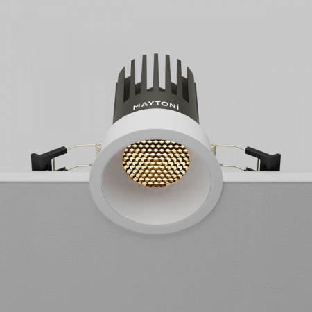 фото Встраиваемый светильник Maytoni Technical Dip DL117-15W-2.7K-W, белый