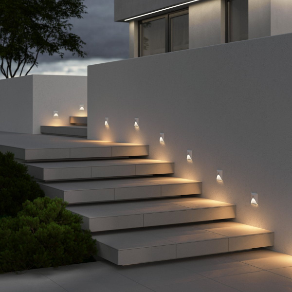 Подсветка для лестниц с датчиком движения 40158/LED, белый, 3000K