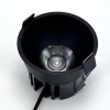 Свет-к LED (S1612) встр. круг. 220-240V COB 12W 4000K черный с борт WO