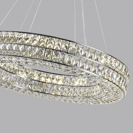 фото Хром/металл/хрусталь Люстра LED 85W 4000K 5074Лм PANTA L-VISION, арт. 4927/85L