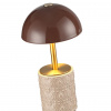 фото Светлая бронза/кофейный/бежевый/металл/керамика Настольная лампа беспроводная LED*3W 3000K LULU L-VISION, арт. 5453/3TL