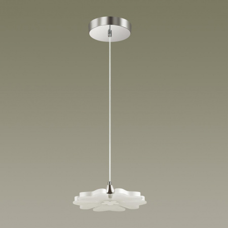 фото Хром/матовый белый Подвес LED 26W 4000К 220V LEILA LEDIO, арт. 3644/26L