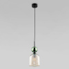 фото Подвесной светильник со стеклянным плафоном 11146 Sophia Green Cognac