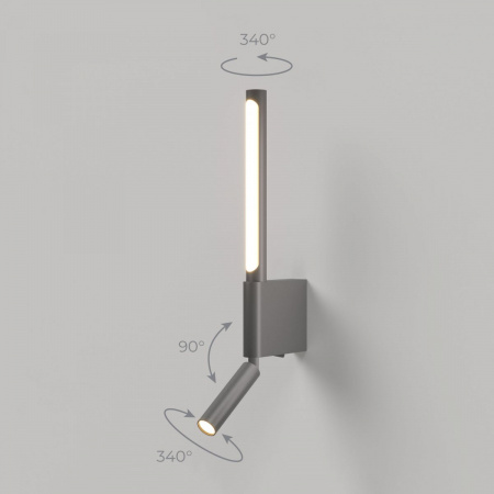 фото Настенный светодиодный светильник Sarca LED 40111/LED графит