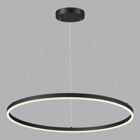 фото Чёрный Светильник подвесной LED 67W 3000/4000/6000К 220V ECHO LEDIO, арт. 6530/67L