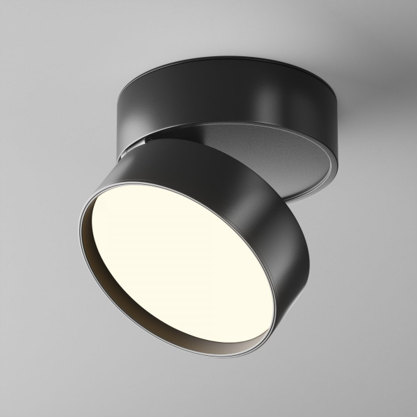 фото Потолочный светильник Maytoni Technical Onda C024CL-18W3K-B-1, черный