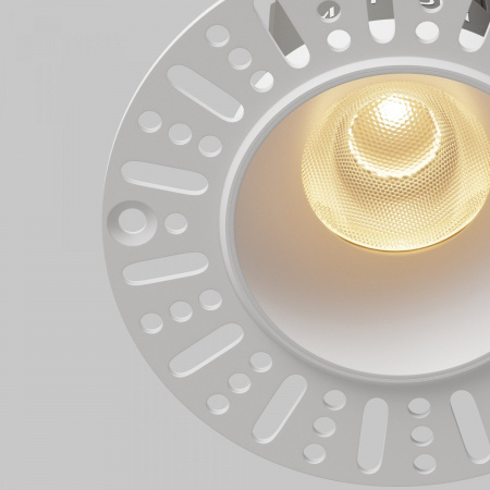 фото Встраиваемый светильник Maytoni Technical Dip DL124-10W-2.7K-TRS-W, белый