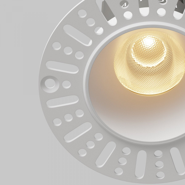 фото Встраиваемый светильник Maytoni Technical Dip DL124-10W-2.7K-TRS-W, белый