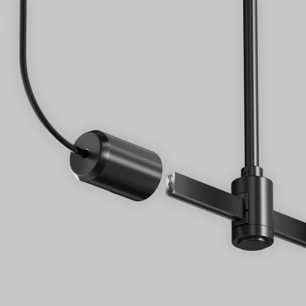 фото Ввод питания боковой Flarity черный Maytoni Technical TRA154C-SB1-B