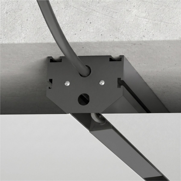 Slim Magnetic Заглушки для шинопровода в натяжной потолок 85204/00 черный 2 шт. 85206/00