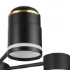 фото Черный, металл/акрил Люстра потолочная GX53 LED 6*10W + LED-проектор 3*5W 2700К 220V VIRSAVA COMFI, арт. 8234/6C