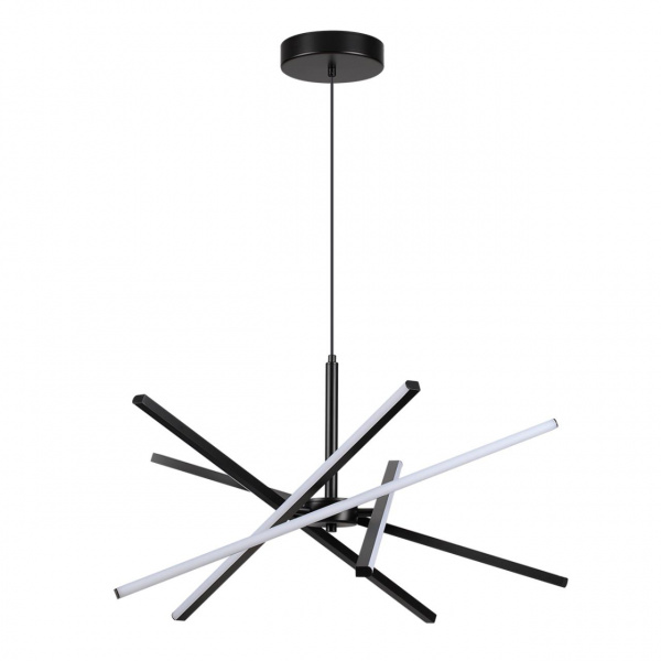 Черный//металл/ Подвесной светильник 4000K LED 60W 220V PARKER LEDIO, арт. 6563/60L