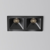 фото Встраиваемый светильник Maytoni Technical Alfa LED DL043-02-10W4K-SQ-B-1, черный