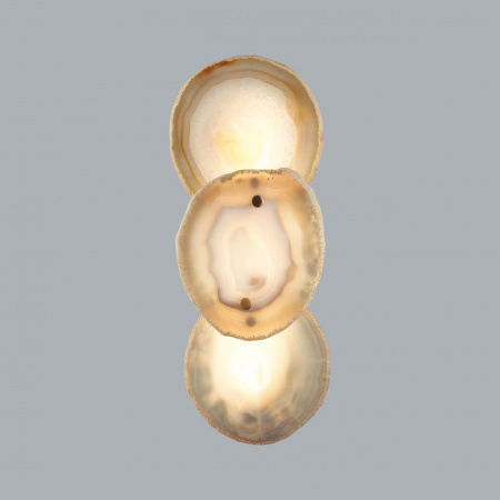 фото Настенный светильник бронзовый/металл/акрил/агат IP20 LED 10W 3000K 220V AGATE L-VISION, арт. 7065/10WL