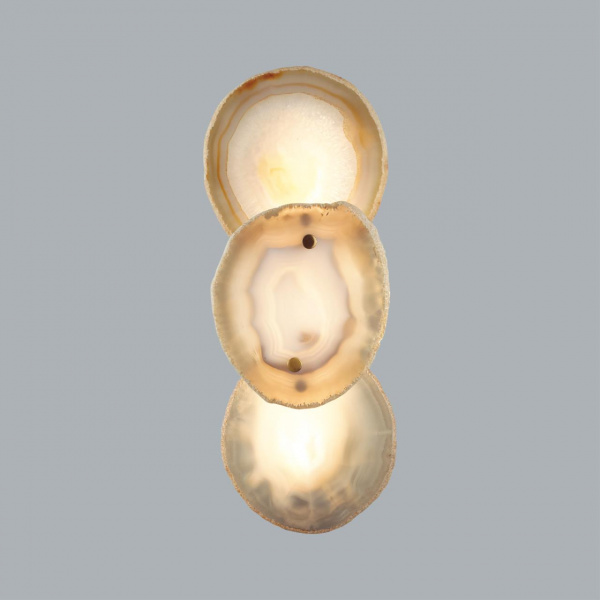 фото Настенный светильник бронзовый/металл/акрил/агат IP20 LED 10W 3000K 220V AGATE L-VISION, арт. 7065/10WL