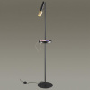 фото Торшер с полкой/USB, черный Odeon Light MEHARI, арт. 4240/1F