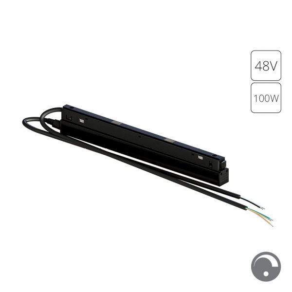Блок питания встраиваемый в трек 48V 100W для магнитной трековой системы ARTE LAMP LINEA A482706