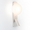 фото Металл/акрил белый Настенный светильник IP20 LED 1*5W + 1*3W 2700K ALBERGO HIGHTECH, арт. 7049/5WL