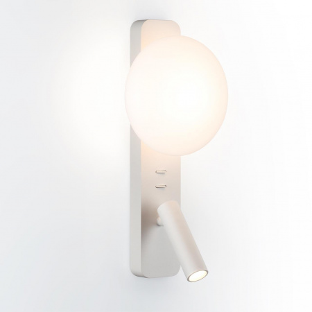 фото Металл/акрил белый Настенный светильник IP20 LED 1*5W + 1*3W 2700K ALBERGO HIGHTECH, арт. 7049/5WL
