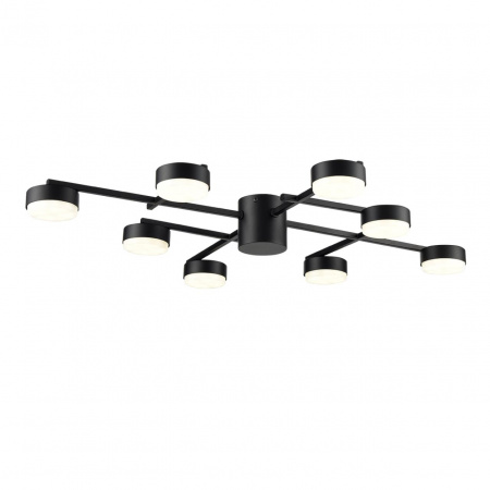 фото Черный, металл Люстра потолочная LED GX53 8*7W 220V DABRA COMFI, арт. 8186/8C