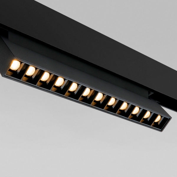 фото Slim Magnetic HL02 Трековый светильник 12W 3000K (черный) 85010/01