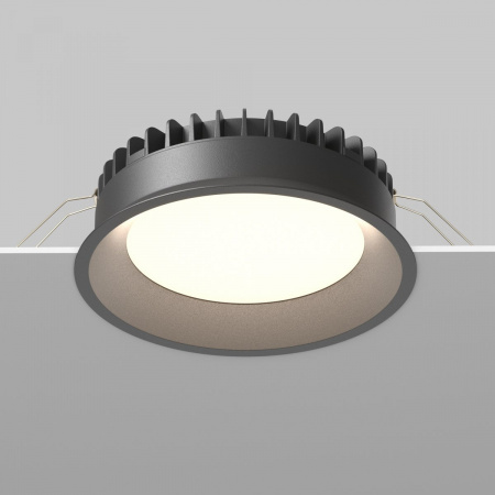 фото Встраиваемый светильник Maytoni Technical Okno DL055-24W3-4-6K-B, черный