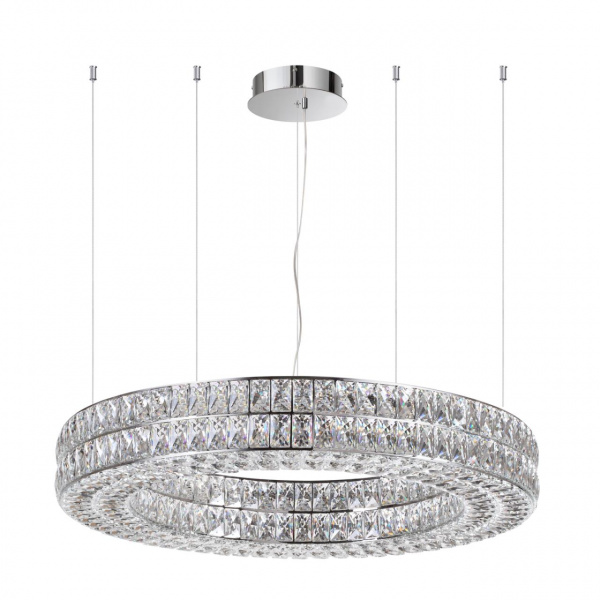 Хром/металл/хрусталь Люстра LED 98W 4000K 5850Лм PANTA L-VISION, арт. 4927/98L