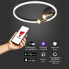 фото Умный потолочный светильник Eurosvet Luminari 90247/3 черный/золото Smart