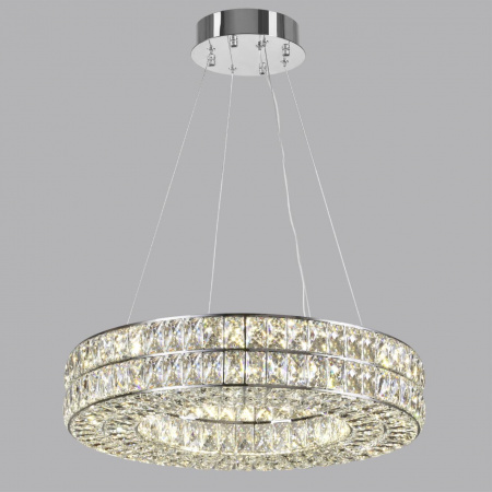фото Хром/металл/хрусталь Люстра LED 52W 4000K 2971Лм PANTA L-VISION, арт. 4927/52L