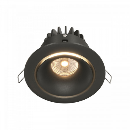 фото Встраиваемый светильник Maytoni Technical Yin DL031-L12W3K-D-B, черный