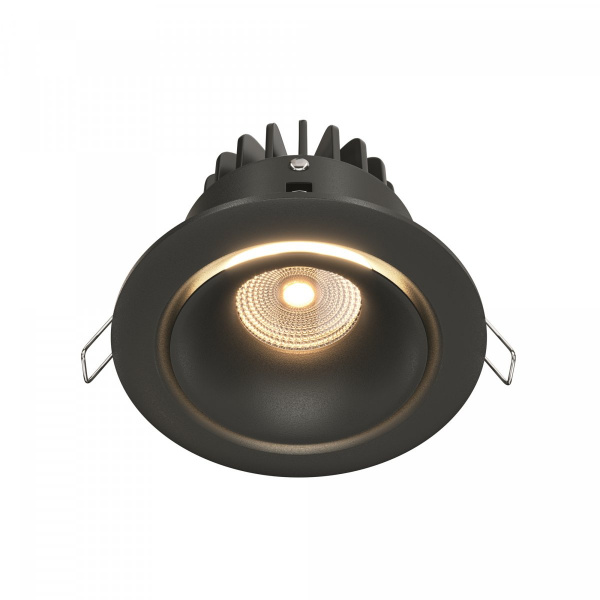фото Встраиваемый светильник Maytoni Technical Yin DL031-L12W3K-D-B, черный