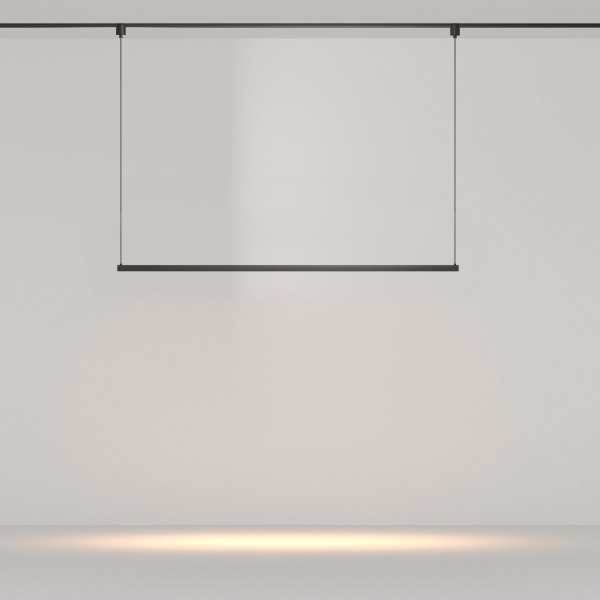 фото Трековый подвесной светильник Maytoni Technical Basis TR170-1-52W3K-B, черный