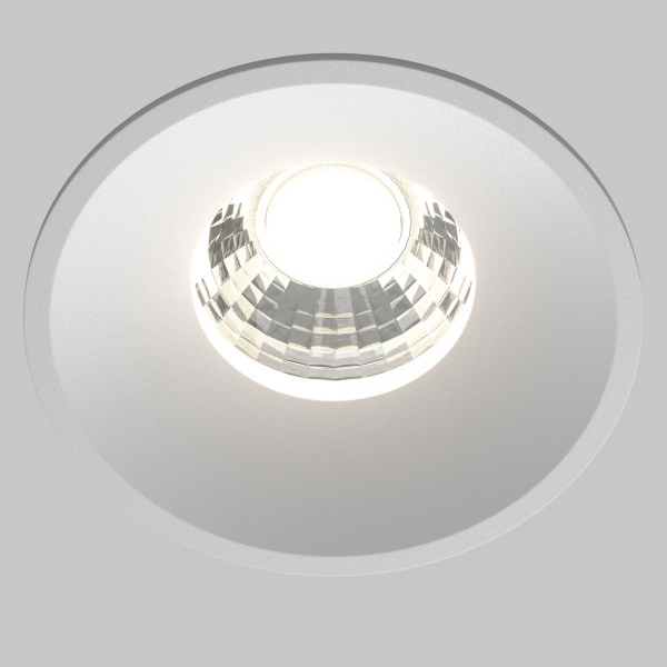 фото Встраиваемый светильник Maytoni Technical Round DL058-12W-DTW-W, белый