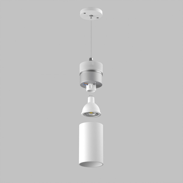 фото Подвес с верхней светящейся частью к 21443x-214440/21448x/21449x LED 5W 395Lm 3000K, белый Lightstar 590056-3000