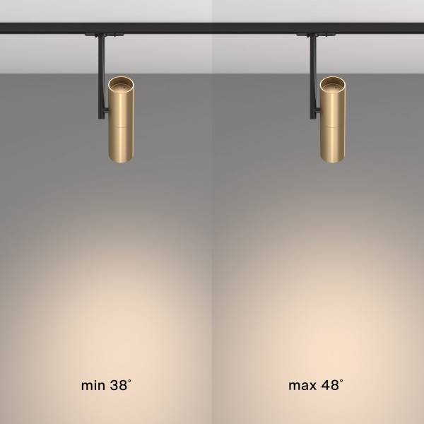 фото Трековый светильник Maytoni Technical Elti TR005-1-GU10-BG, черный