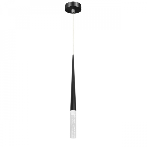 Подвес с декоративной насадкой (цилиндр) 4W 282LM 24G 3CCT 3000/4000/6000K Punto mini, черный Lightstar 807007-3