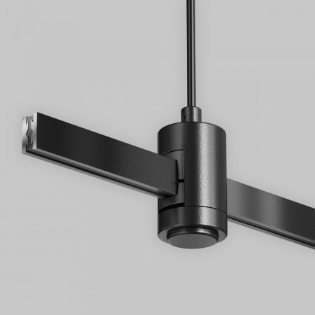 фото Подвес тросовый Hang с вводом питания Flarity черный Maytoni Technical TRA157SW-B1-B