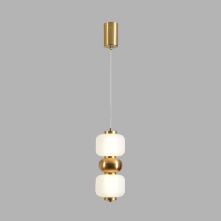 фото Бронза/белый, металл/стекло Подвес LED 10W 4000K 220V TAISHA LEDIO, арт. 8324/20L