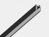 Накладной профиль SWG LS-12-BL, черный, 16*18*2500 мм. Комплект: профиль, рассеиватель