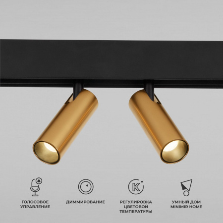 фото Умный трековый светильник 14 Вт 2700-6500K Dim Dual Slim Magnetic 85056/01