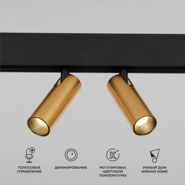 фото Умный трековый светильник 14 Вт 2700-6500K Dim Dual Slim Magnetic 85056/01