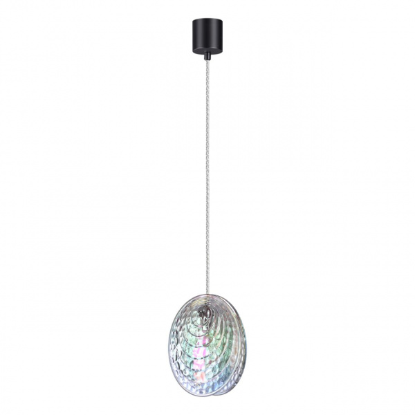Черный/перламутровый/металл/стекло Подвес G9 1*40W MUSSELS MODERN, арт. 5039/1