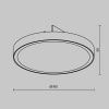 фото Уличный трековый светильник Maytoni Outdoor Zon IP O-TR01-1-F-18WB3K, черный