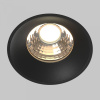 фото Встраиваемый светильник Maytoni Technical Round DL058-12W3K-TRS-B, черный