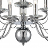 фото Хром, металл/стекло Люстра подвесная Е14 10*40W 220V INCANTO CLASSI, арт. 8034/10