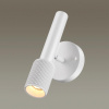 фото Белый/металл Настенный св-ник выкл на плафоне IP20 LED GU10 max 10W MEHARI HIGHTECH, арт. 4239/1W