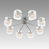фото Металл/стекло, хром/прозрачный Люстра потолочная E14 8*40W 220V VERDI MODERNI, арт. 8261/8C