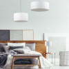 фото Никель/белый, металл/текстиль Подвес E27 2*60W 220V NIKKI MODERNI, арт. 3745/2